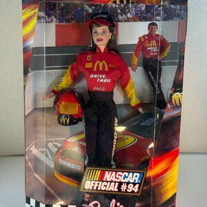 Barbie Doll new Nascar McDonalds